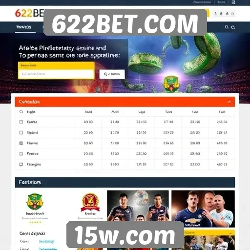 Plataforma de apostas 622BET.COM se destaca no mercado